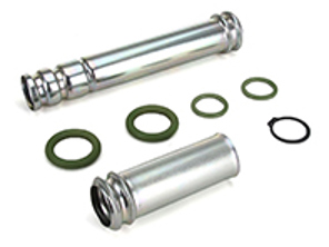 Collapsible Oil Tube Kit. Stainless steel Porsche 911 / 964 / 993 - 93010704001, 1613701400, 90110735101