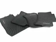 Rubber Floor Mats 'Climatronic' LHD Porsche 958 Cayenne MKIII - 95804480051, 958044801551E0