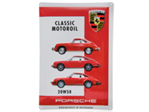 Piastra in metallo – Porsche Classic Motoroil 20W50 - PCG04301060