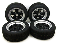 16' Fuchs RSR style wheel set with tyres for Porsche 911 Turbo 3.0L
