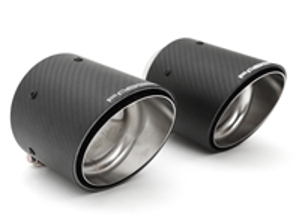 Auspuff Deluxe Dual Style Tips (für PSE). Porsche 991.2 Carrera