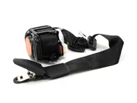 Front three-point seat belt, Right. Porsche 95B Macan RHD cars - 95B857706B, 95B857706BHCP, 95B857706BOR1, 95B857706BOP2, 95B857706BOA5, 95B857706BOC7, 95B857706BOB6, 95B857706B62S, 95B857706BM3C, 95B857706BM7U