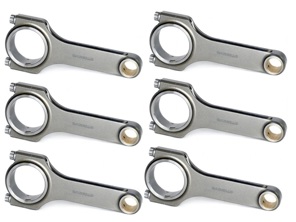 Connecting con rods SET OF 6. Porsche 911 3.2/ 930 Turbo 3.3L (22mm Pin) - 93010397400, 5462, 5463 - PR-33>22-65000H, PR-33>22-65000S, SCR5462, SCR5463