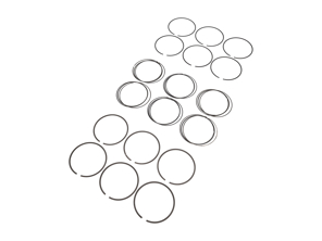 Ring set for Capricorn aluminium piston set P1513 - P1513 - PRS105