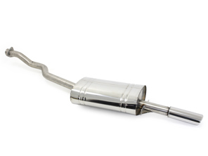 Uitlaatdemper / Demper Achterbak. Porsche 944 2.5L 16V/ 944 S2 - 94411104103