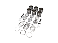 Gesmede zuiger- en voeringset voor 3,9L-conversie voor Porsche 996 Turbo & GT2 / 997-1 Turbo & GT2 / 997-2 GT2 RS - 99610391574, 99610391673, 99610391579, 99610391580, 99610391678, 99610392570, 99610392571, 99917801600, 99710391571, 99710391671, 99710392570, 99710307170 - CAR103TT3900C