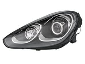 Headlamp Bi-Xenon / LED. Porsche 958 Cayenne LHD cars - 1EL 011 745-571, 1EL 011 745-581, 958941029N, 958941029A, 95863117530, 95863117531, 95863117540, 95863117541