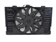 Conduit d'air du radiateur à eau avec ventilateur. Porsche 970 Panamera - 97010606106, 97010606105, 97010606104, 97010606103 - CFF545000P