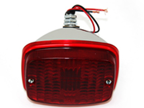 Nebelscheinwerfereinheit hinten, verchromte Rückseite. Porsche 911/912 65-86 - 91163125129, 18570