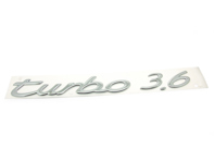 Turbo 3.6 - Abzeichen. Porsche 964 - 96555922100, 965.559.221.00