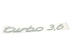 Turbo 3.6 - Badge. Porsche 964 - 96555922100, 965.559.221.00