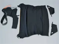 Revestimiento de techo descapotable para coches con luneta trasera de cristal. Porsche 996 2002 a 2005 - 99656108501/1, 99656108501, 99656108501A21