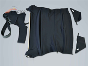 Cabriolet roof headliner for cars with glass rear window. Porsche 996 2002 to 2005 - 99656108501/1, 99656108501, 99656108501A21