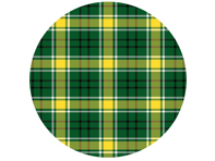 SOLM (Grand Prix) polyviscose tartan fabric, inspiration: Lotus Racing *SAMPLE*
