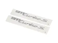 车门饰有“911 Turbo S”字样/铭文。保时捷 992.1 Turbo / Turbo S MKI 2019-24 - 99204482018, 99204482018041, 9920448201824K, 9920448201884A, 99204482018V04