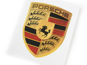 Bonnet badge sticker. Porsche 997.2 GT2 RS / 991 GT2 RS - 99655921190