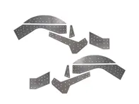 Chassis verstevigingsplaat kit. Porsche 914 - 91450153271/1