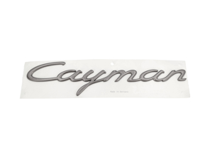 Inscripción/letras en la placa trasera, CAYMAN. Porsche 987 / 987.2 Cayman - 98755923900