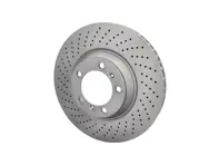 Brake disc rotor Front. Porsche 996 GT3 / 997 GT3 (OE No 99735140990 & 99735141090) Standard Coat Z - 99735140990, 99735141090, 9963514099H, 9963514109H, 460.1573.20, 460.1574.20 - 460.1573.20, 460.1574.20