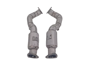 共振 GPF 删除排气管组。保时捷 718 Boxster Spyder RS - 9GT254351B, 9GT254351C, 9GT254352B, 9GT254352 - 9M9GT254351BR