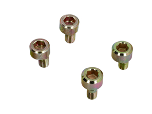 Bulloni eccentrici per braccio oscillante posteriore e piastra della molla SET DI 4. Porsche 911 1965-73 - 90133313309, 90133313310, 90133313305