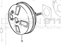 Servofreno. Porsche 924S / 944 / 968 - 94435502311