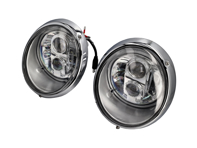 LED H4 Fari RHD Lente trasparente Porsche 911/964 - 91163111498, 91163111298, 91163111398, 91163111598