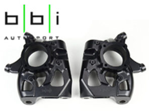 Wheel hub uprights Front street cup billet Porsche 964 / 993 1994-97 BBi Autosport - 99334105702, 99334105703, 99334105802, 99334105803, 99334105781, 99334105881, 96434165519, 96534165519, 96434165521, 96434165619, 96534165519, 96534165521 - bbi.964.401.0003