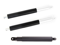 Rennline Cofano Completamente Meccanico e Puntone Decklid, Nero. Pacchetto. Porsche 911/912/930 - E187, E187.188
