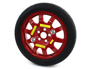 Roue de secours 4J X 19" ET7. Porsche 970 Panamera 4.8LS / Turbo >>2013 - 97036205000