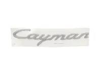 Cayman Heckklappenemblem, grundiert. Porsche 987.1 Cayman - 98755998401