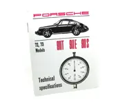 Libretto delle specifiche tecniche. Porsche 911 T/E/S 1972-73 - WKD422020
