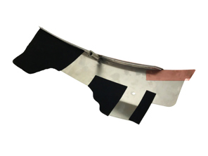 Convertible top retaining strip. Porsche 986 Boxster 97-04 - 98656111600, 98656111500, 8550-4, 8550-5