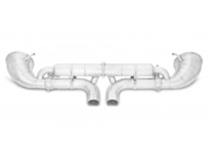 Sports exhaust muffler. Porsche 992 GT3