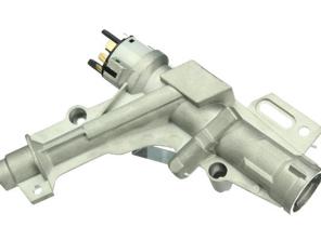 Ignition Steering Lock Housing. Porsche Boxster 986 / Boxster 987 - 99634701707, 4B0905849