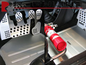 Rennline 赛道垫套装。驾驶员侧和乘客侧。保时捷 911/912/930 - TM02