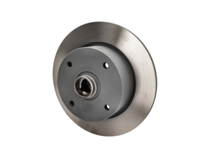 Brake disc rotor, Front. Porsche 914 1.7L - 411407075, 411 407 075, 107112C