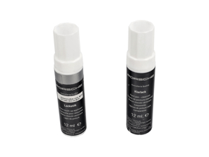 Applicateur de retouche de peinture, Dolomite Silver métallisé. Porsche 95B / 95C / 971 / 976 / 982 / 992 / 9J1 / 9YA / 9YB / 992 - 91109593323M7P