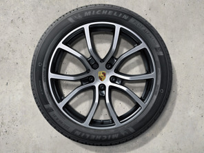 21' Cayenne Exclusive Design alloy wheels and winter tyres Original Porsche - 9Y0044603H, 9Y0044633H