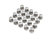 Wheel nuts PACK OF 20, Silver. Porsche 911  / 964 / 993 / 944 / 968 / 928 / 924 - 99918200102, 99918200341