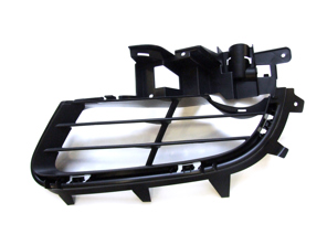 Rahmen des vorderen Stoßfängergitters. Porsche 987C Cayman MKII - 98750555305G2L, 98750555405G2L