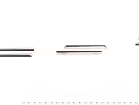 Soft window Targa bar bottom moulding. Porsche 911 1965-68 - 90156507740, 90156507840 - OBP11.1.120, OBP11.1.121, OBP111120, OBP111121
