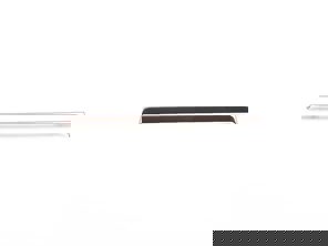 Soft window Targa bar bottom moulding. Porsche 911 1965-68 - 90156507740, 90156507840 - OBP11.1.120, OBP11.1.121, OBP111120, OBP111121