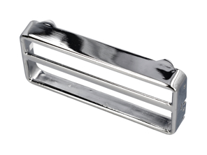 Radiokap, verchroomd, voor Blaupunkt Hamburg etc. Porsche 356 / 911 / 914 - 8101850400