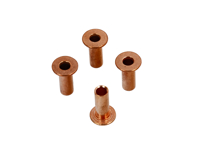 Set di rivetti cavi in rame, 6 mm. Porsche 911/912 65-68