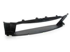 Luftkanal im mittleren Kühlergrill der vorderen Stoßstange. Porsche 997.2 Turbo - 99757514180