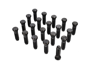 Titanium wheel hub bullet nose stud set. Porsche 911/ 964/ 993/ 924/ 944/ 968/ 928 - 90434167100, 99333167102