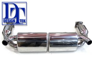 Auspuffendschalldämpfer / Endschalldämpfer Sportanlage DesignTek für Porsche 997 Turbo - 99711102680, 99711300980, 997113009BX, 99711301080, 997113010BX