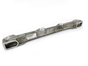 Traverse avant en aluminium. Porsche 911 1965-89 / 930 / 914 - 91134101310, 90134101303