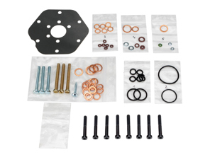 Fuel distributor head gasket set. Porsche 911 SC - 911110971X, 911110971 X, 91111097100, 026 TX2 022